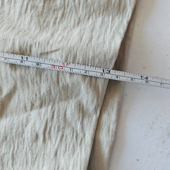 White linen blend mini skirt size 2 NWT XS - Picture 9 of 9